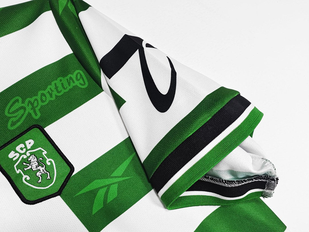 Maillot rétro Sporting CP Domicile 1999/00 - détail 2