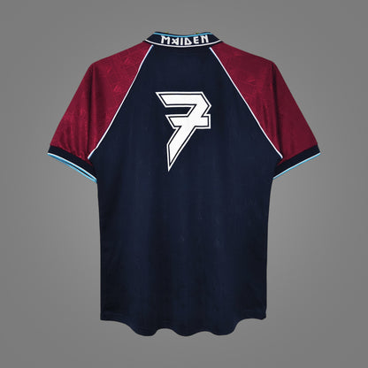Maillot rétro West Ham Domicile Édition finale 1999 - dos