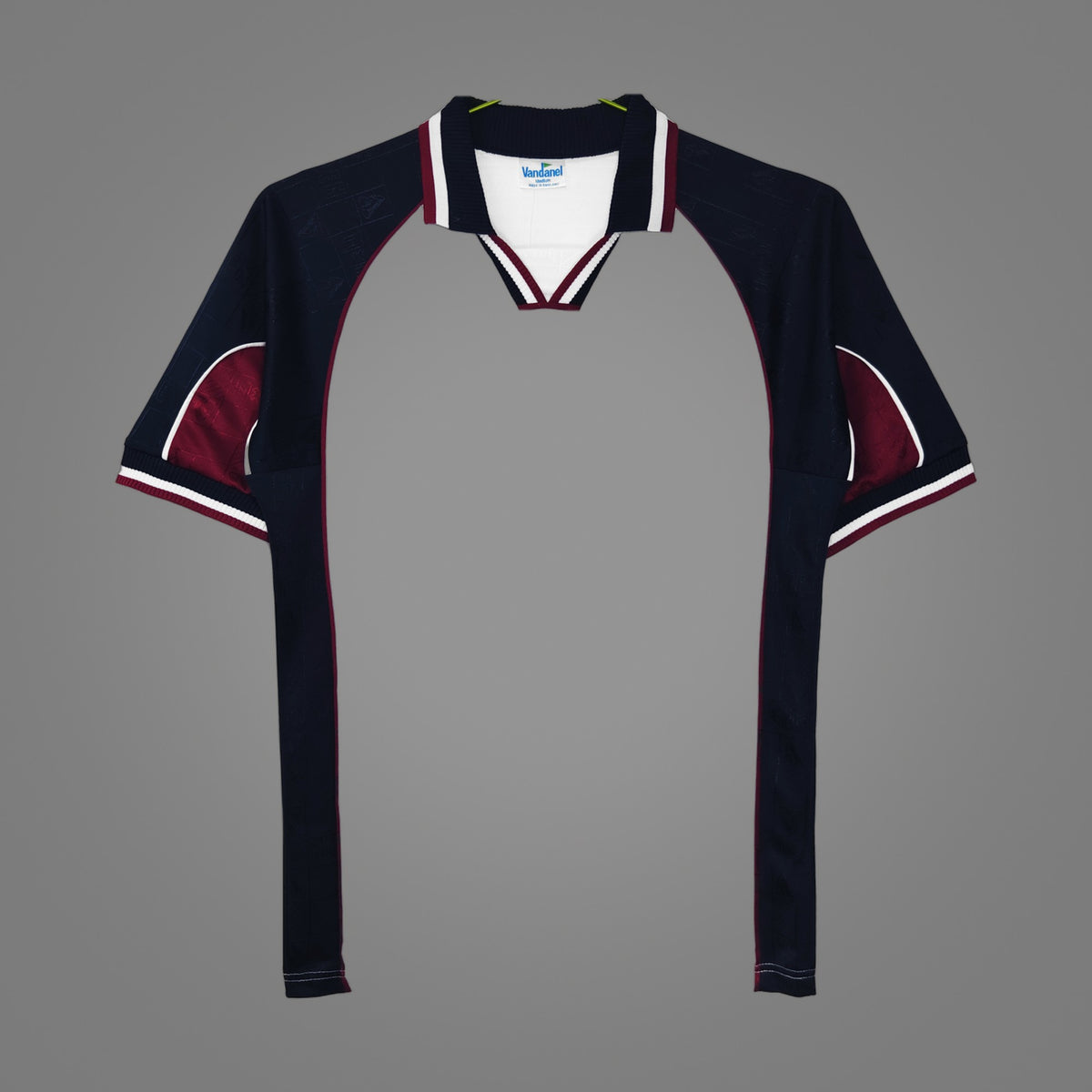 Maillot rétro West Ham Extérieur Édition finale 1999 - face avant