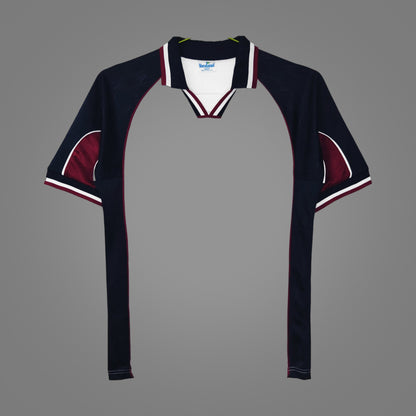 Maillot rétro West Ham Extérieur Édition finale 1999 - face avant