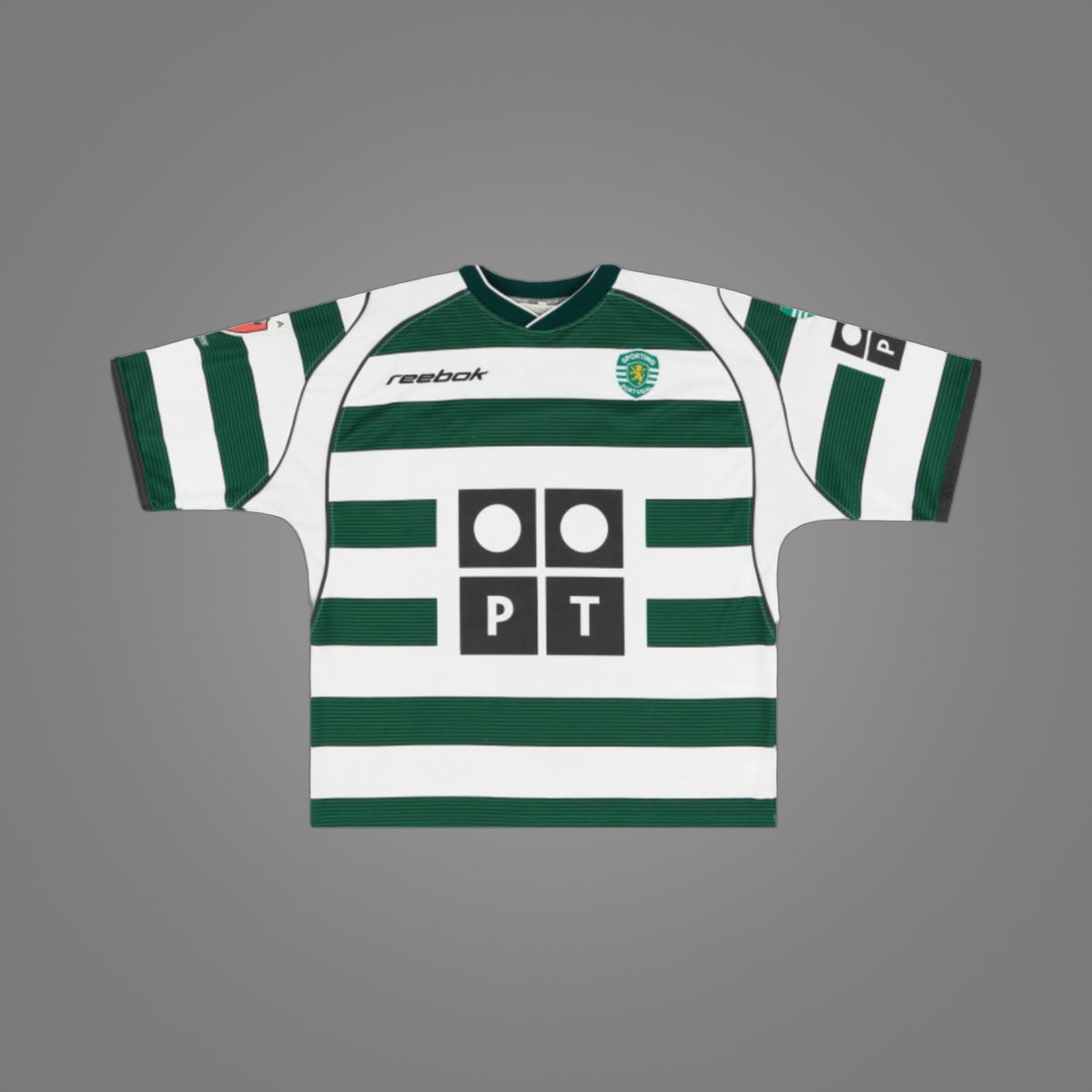 Maillot rétro Sporting CP Domicile 2002/03 - face avant
